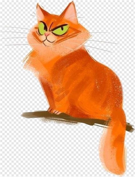 Sphynx Cat Snowshoe Cat Kitten Drawing Illustration - Orange Cat Drawing Small - 420x553 ...