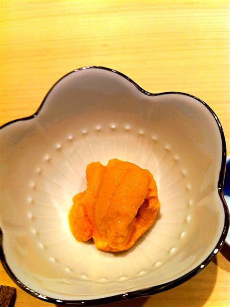 uni sashimi/mikko tan | SnapDish[スナップディッシュ] (ID:4jqmW)