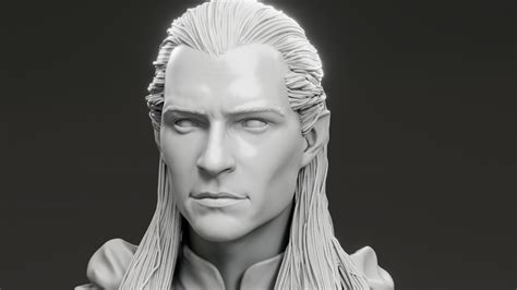 ArtStation - Orlando Bloom - Legolas - The Lord of the Rings | Resources