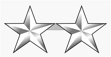 Major General Rank Insignia, HD Png Download - kindpng