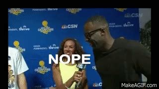 We Won, YUP - Draymond Green Interview on Make a GIF