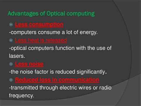 PPT - Optical Computing PowerPoint Presentation, free download - ID:2388866