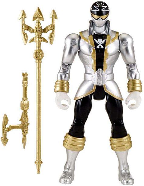 Power Rangers Super Megaforce Silver Ranger Action Figure Action Hero Bandai America - ToyWiz