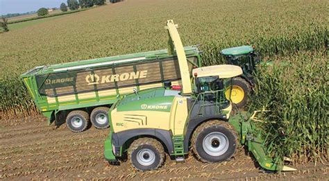 Krone launches new models in forager line-up - Farmers Weekly