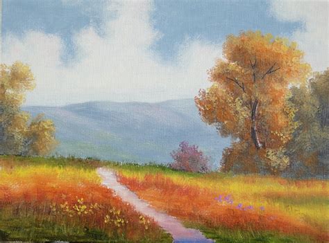 Janet Paden's Paintings: Autumn Meadow