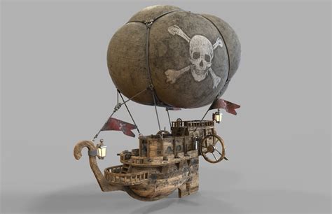 Airship pirates by Vladim00719 | 3DOcean