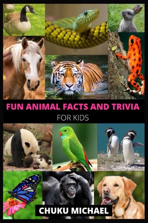 Buy Fun Animal Facts and Trivia For Kids: Over 1000 Fascinating Animal Facts for Kids 8 and ...