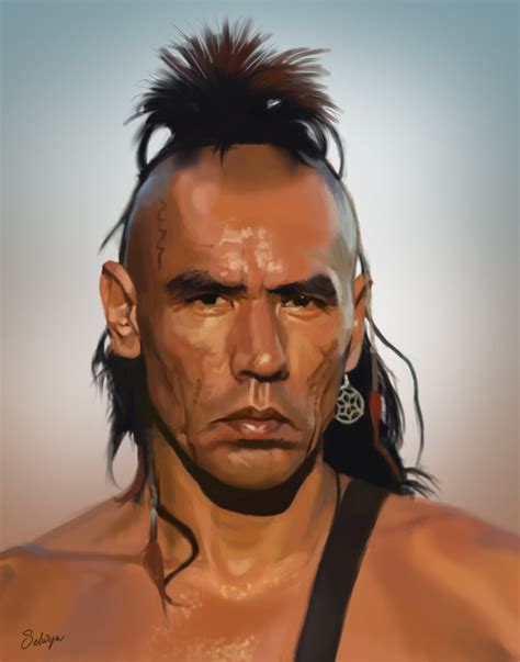 Magua from 'The Last of the Mohicans' by s3lwyn on DeviantArt