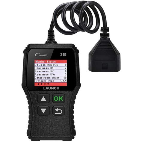 LAUNCH OBD2 Scanner CR319 Car Code Reader Check Engine Light Scan Tool with Full OBD2 Functions ...