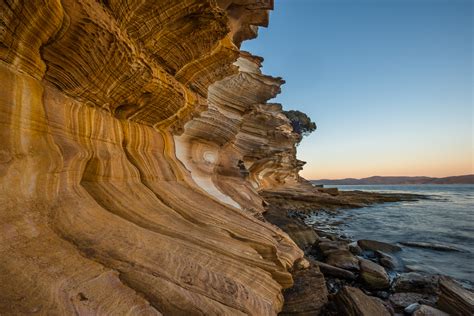 The Painted Cliffs of Maria Island | Sean Crane Photography