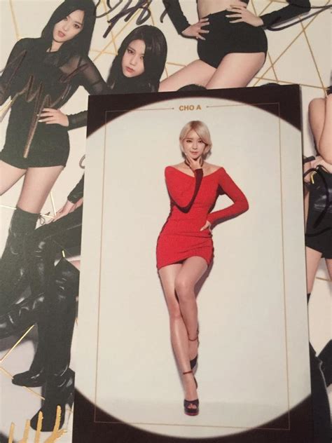 AOA - LIKE A CAT WITH CHOA PHOTOCARD (SIGNED BY ALL MEMBERS)! | #1773747690