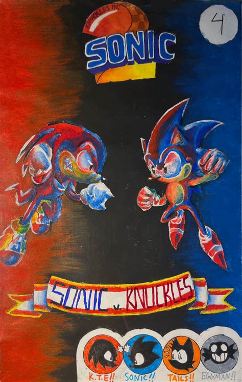 Knuckles in Sonic 2: Issue 4 by CommCat on DeviantArt