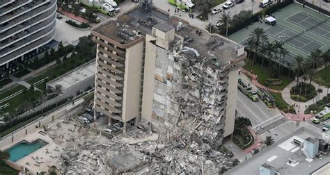 Florida: Video from the collapse of the apartment building in Miami – One dead & dozens missing ...