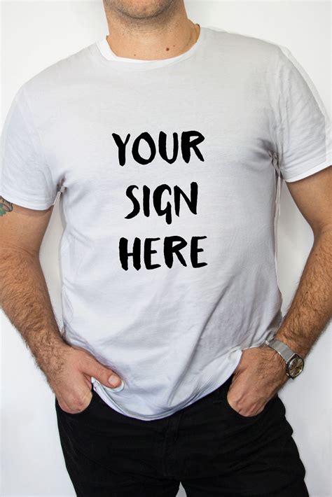 White T-Shirt Mockup | Free High-Quality PSD Template