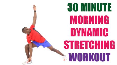 30 Minute Morning Dynamic Stretching Workout/ Full Body Stretching for Beginners - YouTube