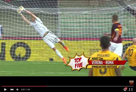 Wojciech Szczęsny i jego najlepsze interwencje w bramce AS Roma [WIDEO]