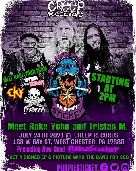 Meet Rake Yohn in West Chester PA JULY 24th 2021 : r/cky