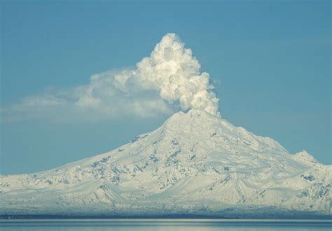 Mt. Redoubt Volcano Alaska Photograph by Karen Jones