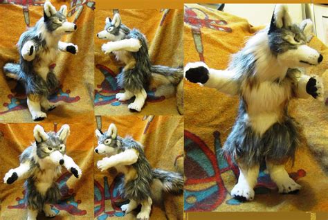 Kenna Werewolf Wolf Anthro Plush Toy by Jarahamee on DeviantArt