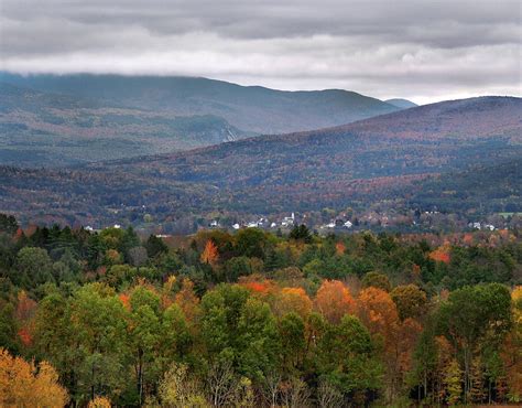 Bradford Vermont Nestled in the Valley Photograph by Nancy Griswold - Pixels