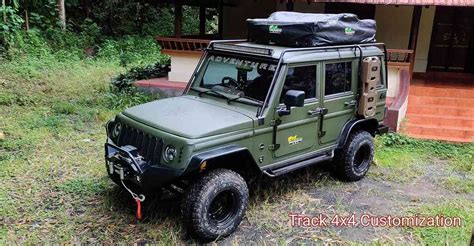 Mahindra Bolero modified into an off-road camper