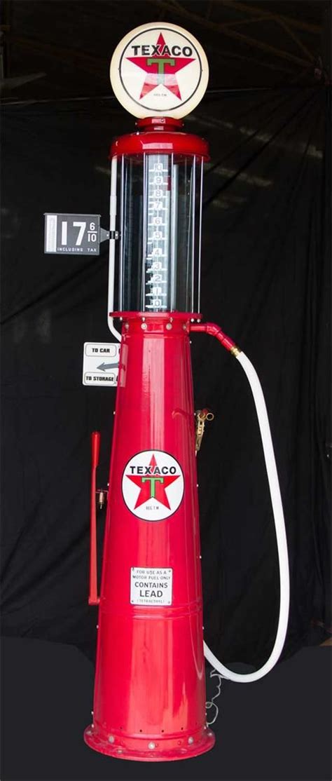 Texaco Gilbert & Barker T-176 visible gas pump, USA, c.1926 | Gas pumps ...