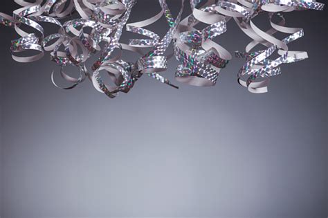 Silver Streamers Stock Photo - Download Image Now - iStock