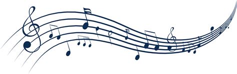 Choir Music Notes - Clip Art Library