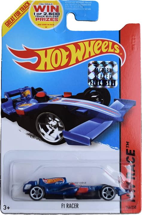 Amazon.com: Hot Wheels F1 Racer, Race 146/250, Blue : Toys & Games