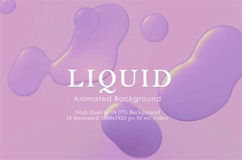 Animated Liquid Background - Design Cuts