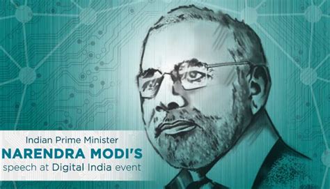 Narendra Modi's Speech at Digital India Event - Speeches | Mocomi Kids