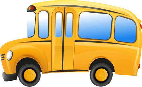 Download Clipart Bus Transparent - Transparent Background School Bus ...