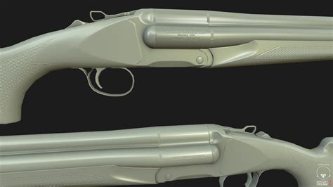 Triple Barrel Shotgun (Chiappa Triple Threat) | 3D Models