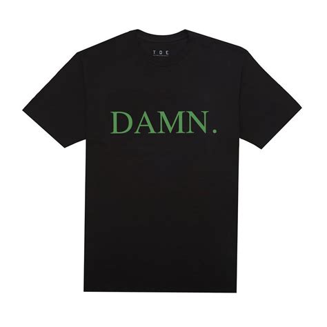 TDE Releases Official ‘DAMN.’ Merchandise For Kendrick Lamar’s Album ...