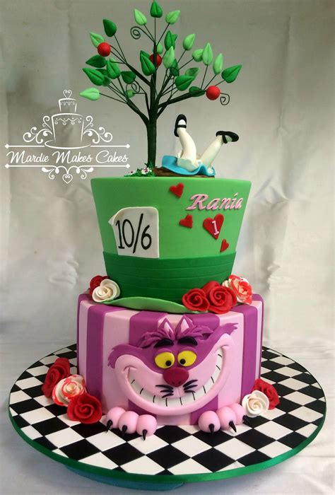 Alice in Wonderland Cake — Birthday Cakes | Alice in wonderland cakes ...