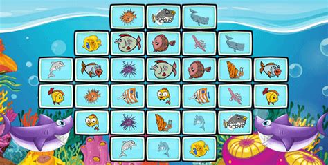 Fish Mahjong - play game online in full screen