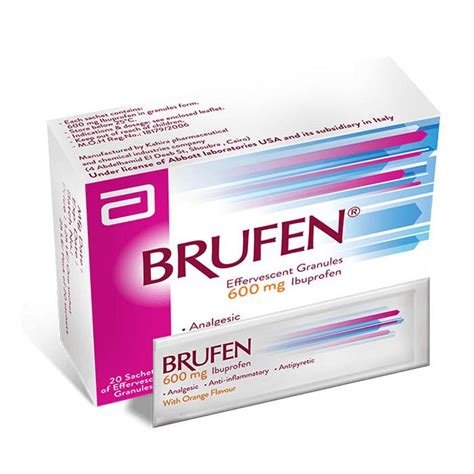 Buy Brufen 600mg Effervescent Granules 20 Sachets | Life Pharmacy