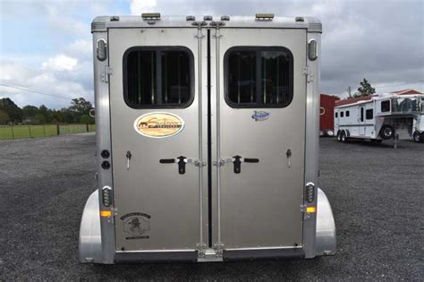 Used 2015 Sundowner 2 Horse Trailer Bumper Pull Horse Trailer :: Dixie ...