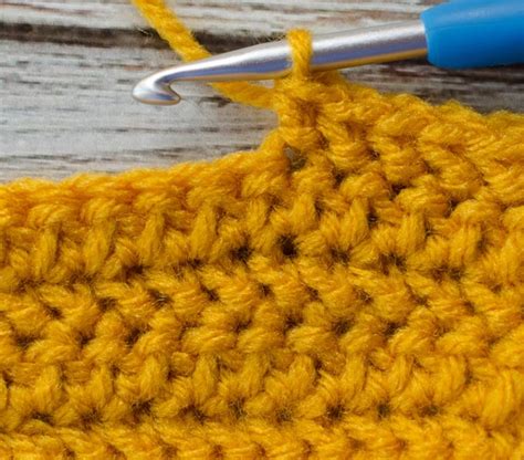 Herringbone Half Double Crochet Stitch - Crochet 365 Knit Too