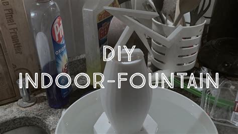 DIY indoor-fountain - YouTube