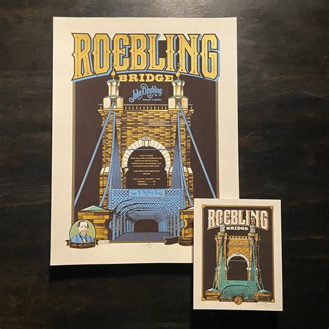 Roebling Bridge Art Prints — Billiter Studio