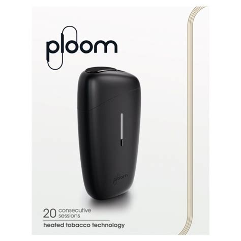 Ploom S Device Heated Tobacco Kit Black - Tesco Groceries