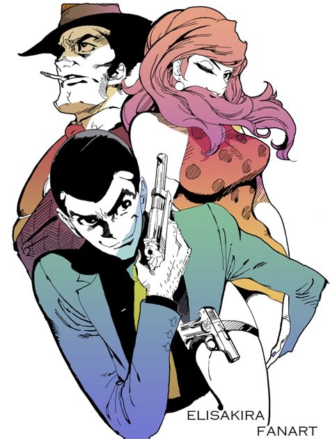 Lupin III Fanart Complete by Elisakira on DeviantArt