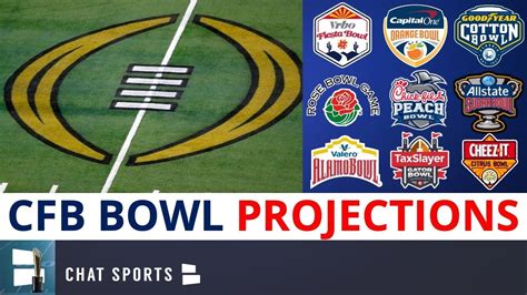 College Football Bowl Projections 2022: UPDATED CFP Semifinals Match ...