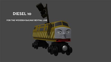 ArtStation - Diesel 10 for the Wooden Railway Revival