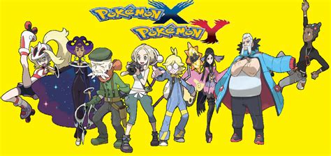 Pokemon X Y Gym Leaders by CatCamellia on DeviantArt