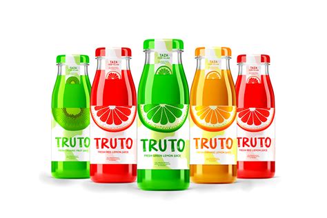 Juice bottle labels design :: Behance