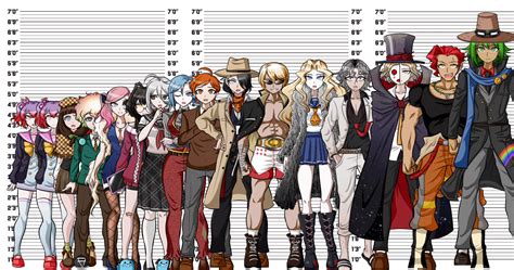 Here's the Height chart i made for sdra2 : r/Weebynewz