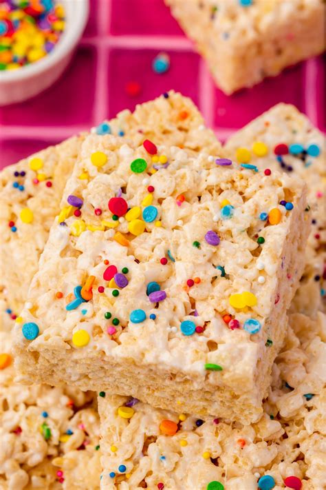 Gluten-Free Rice Krispies Treats - A Dash of Megnut