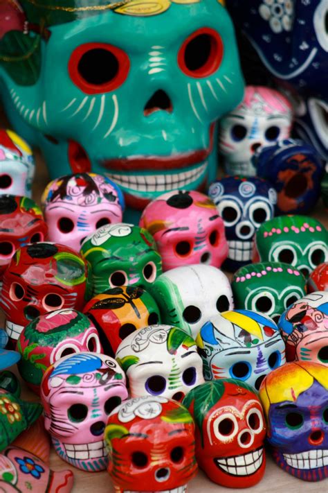 Free Images : color, dead, bead, skull, painting, art, mexico, culture, dia de los muertos ...